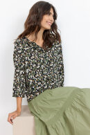 SoyaConcept - Sc-Felicity AOP 376 - Print T-shirt - Army Grøn