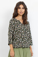 SoyaConcept - Sc-Felicity AOP 376 - Print T-shirt - Army Grøn