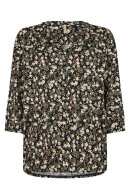 SoyaConcept - Sc-Felicity AOP 376 - Print T-shirt - Army Grøn