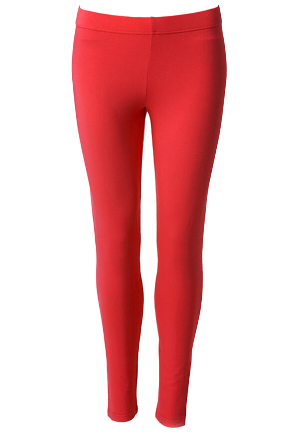 Du Milde - Leggings Long Red - Rød