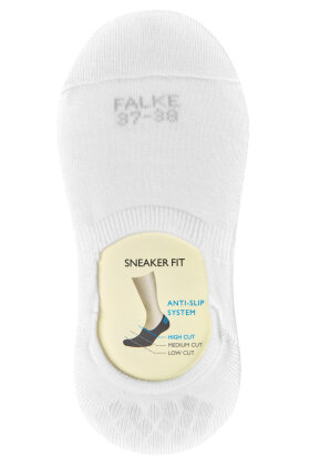 Falke - Step High Cut Socks - Sneaker Sokker - Hvid