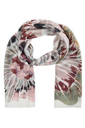 SOYACONCEPT - Sc-Ega 1 Tørklæde - Multiprint - Rosa