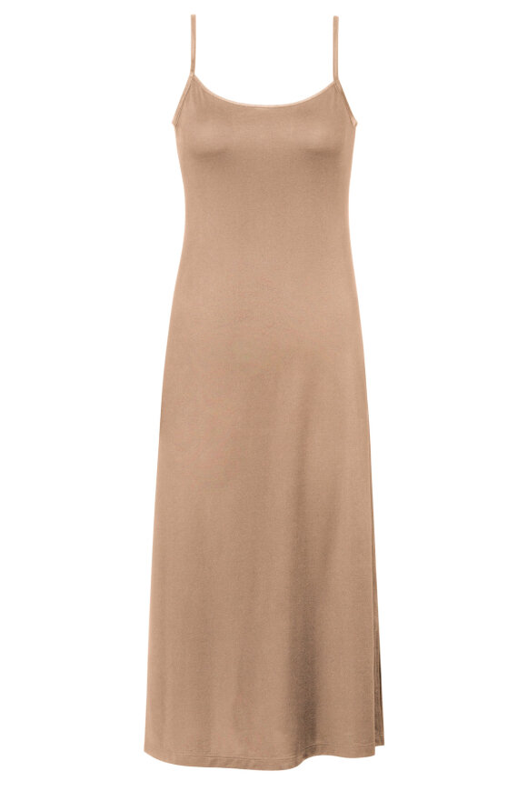 Mey - Body Dress - Serie Emotion - Lang Underkjole - Cream Tan