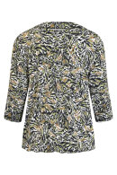 Brandtex - Løs Print Bluse - Army