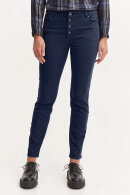 Pulz - PzRosita HW Pant Jeans - 7/8 Del Skinny Fit - Mørkeblå