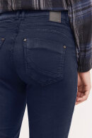 Pulz - PzRosita HW Pant Jeans - 7/8 Del Skinny Fit - Mørkeblå