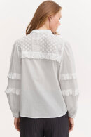 Pulz - PzBrigitta Blouse Skjorte - Hvid