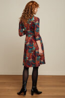 King Louie - Emmy Dress Sashay - Abstrakt Print Kjole - Bordeaux