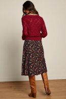 King Louie - Juno Midi Skirt Bellmore - Print Nederdel - Sort