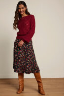 King Louie - Juno Midi Skirt Bellmore - Print Nederdel - Sort