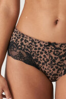 PrimaDonna - Madison Hotpants Trusser - Leo Print - Bronze