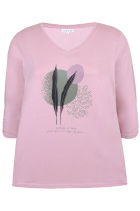 ZHENZI - Bulah 518 T-shirt - Print - Rosa