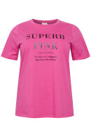 Kaffe Curve - KCRasima - T-shirt i Super Pink