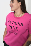 Kaffe Curve - KCRasima - T-shirt i Super Pink