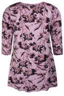 Zhenzi - Gunda 532 Lang løs Bluse - Rosa
