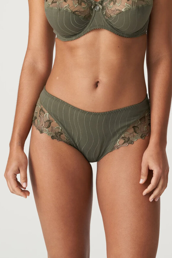 PrimaDonna - Deauville Luxury Thong - String Trusse - Army Grøn