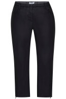 Zhenzi - Twist Fit - Legging Fit- Buks Med Læderlook - Sort