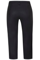 Zhenzi - Twist Fit - Legging Fit- Buks Med Læderlook - Sort