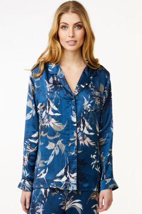 CCDK - Josephine Pajamas Shirt - Skjorte - EcoVero - Mørkeblå