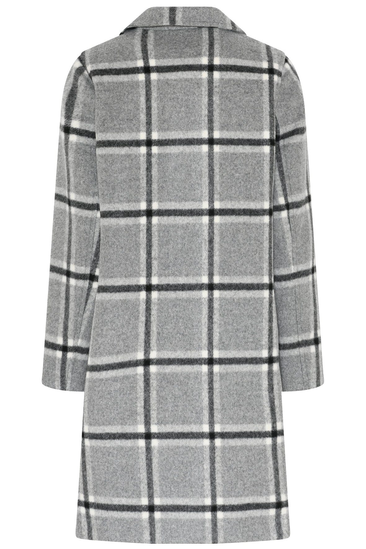 Wool Mix Jacket - ternet i grå til KVINDER - Hos Lohse