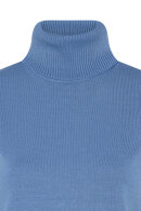 Micha - Basic Viscose Knit - Strik Uden Ærmer - Blå