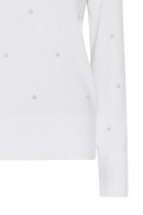 Micha - Basic Super Soft Knit - Carded & Med Perler - Off White