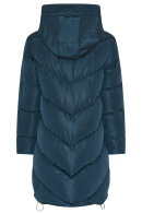 Etage - Vinter Vindjakke Lang - Polyester Fyld - Petrol