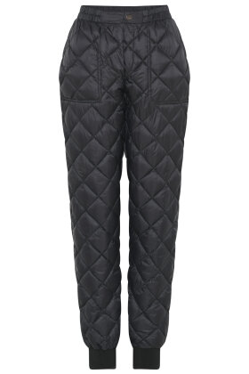 Etage - Quiltet Termo Pants With Downmix - Sort
