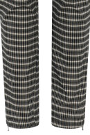 C Ro - Lina Jacquard Vævet Ternet Strækbukser - 7/8del - Slim Fit - Brun