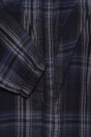 Pulz - PZAlina Short Shirt - Flannel Skjorte - Blå