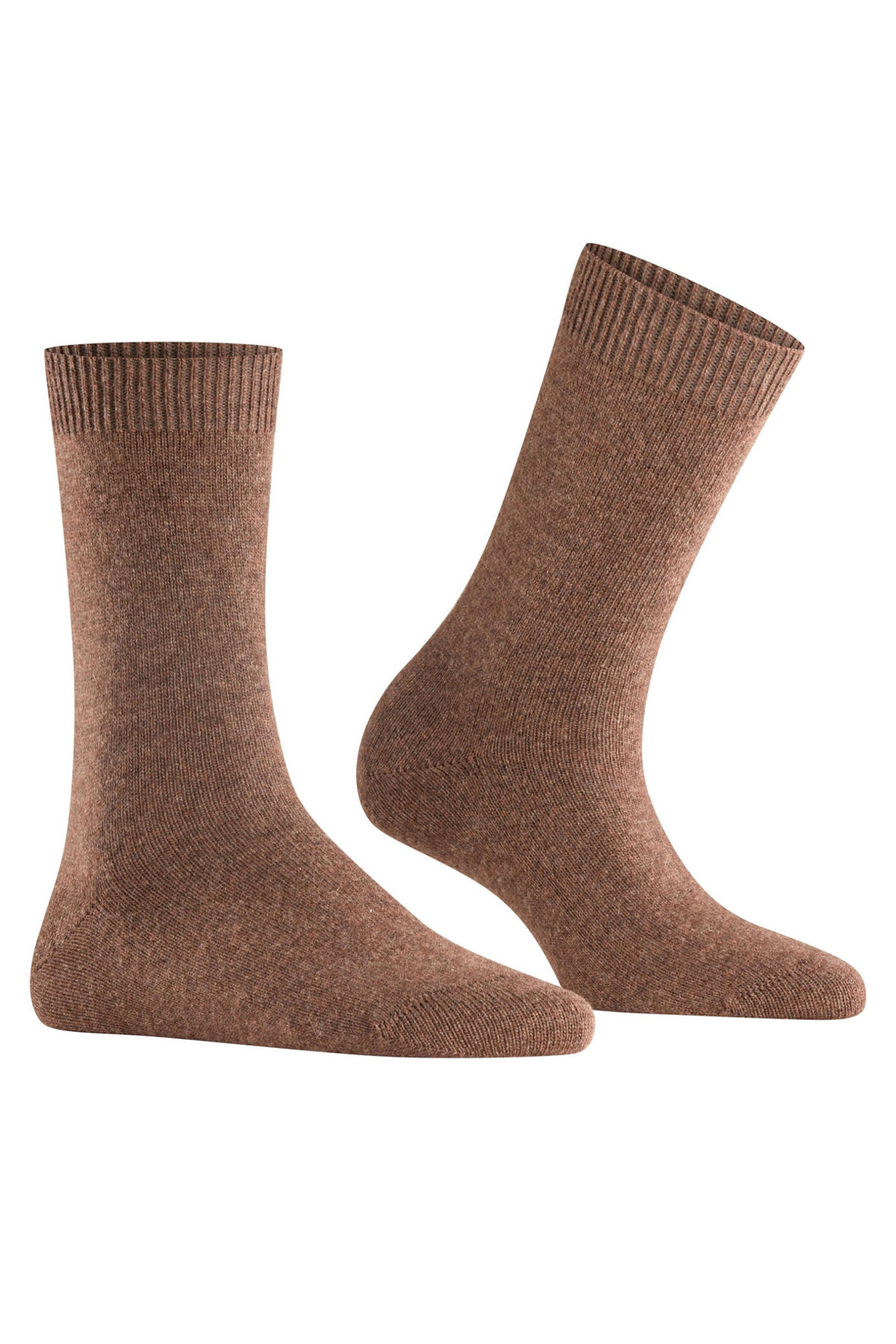 FALKE Cosy Wool & cashmere ankelsokker melange - Hos