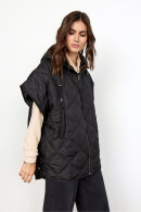 SoyaConcept - Sc-Fenya 44 - Quiltet Oversize Vest - Sort