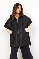 SoyaConcept - Sc-Fenya 44 - Quiltet Oversize Vest - Sort