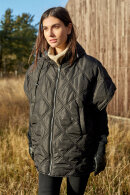 SoyaConcept - Sc-Fenya 44 - Quiltet Oversize Vest - Sort