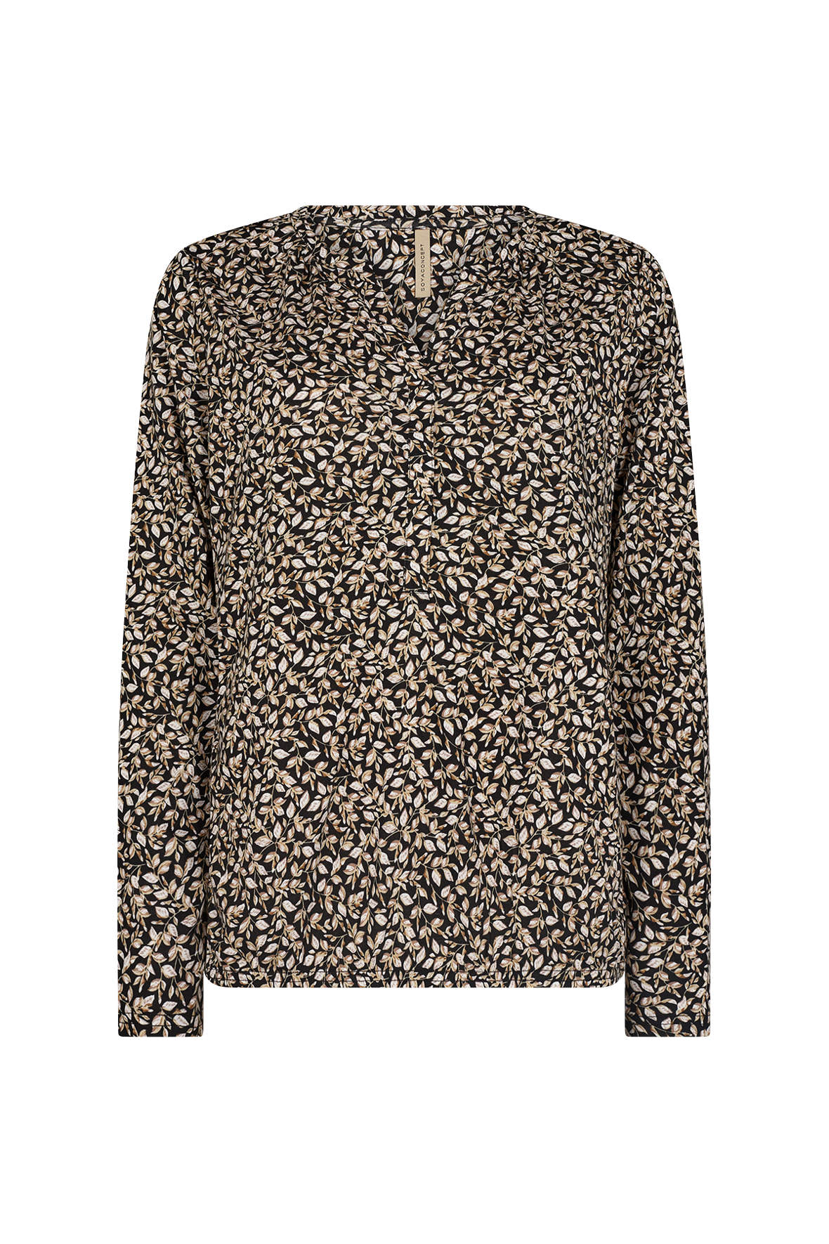 Soyaconcept Tie Side Cotton Shirt