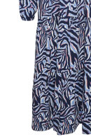 Saint Tropez - Edasz Maxi Dress - Mønstret Print Kjole - Mørkeblå