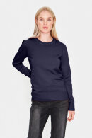 Saint Tropez - MilaSZ Pullover Strikbluse - Mørkeblå