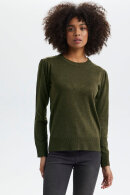 Saint Tropez - MilaSZ Pullover Strikbluse - Army