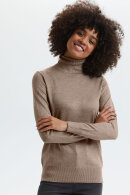 Saint Tropez - MilaSZ Rollneck Pullover - Rullekrave Strik - Sand