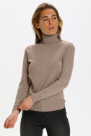 Saint Tropez - MilaSZ Rollneck Pullover - Rullekrave Strik - Sand