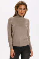 Saint Tropez - MilaSZ Rollneck Pullover - Rullekrave Strik - Sand