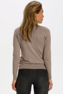 Saint Tropez - MilaSZ Rollneck Pullover - Rullekrave Strik - Sand