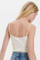 Saint Tropez - MayaSZ Strap Top - Spaghetti Stropper - Silkeblend - Off White