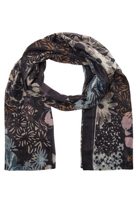 SOYACONCEPT - Sc-Gresham1 - Let Print Tørklæde - Recycled - Blå