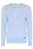 Micha - Elaine Cashmere Club Pullover - Finstrik - Lyseblå