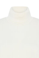 Micha - Elaine Cashmere Club - Højhalset Rullekrave Strik - Off White