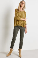 Gerry Weber - Best4me Cropped Solid-Dyed Jeans - Petrol