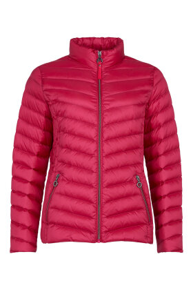 Frandsen - Kort Quilt Jakke - Dun - Pink
