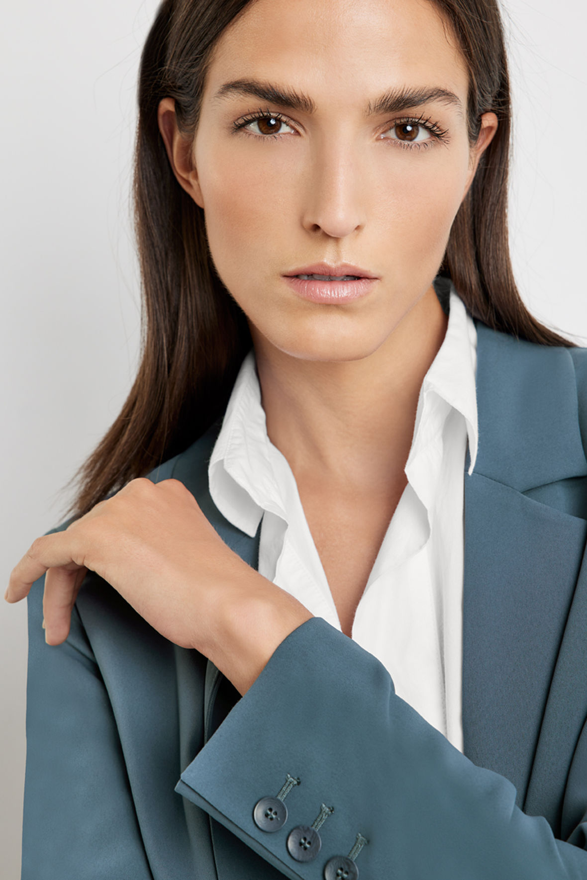 Blazer Classico Gerry Weber Donna - Taglio Regolare, Lunghezza 60 Cm - Collezione 935026-71944