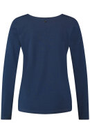 Gerry Weber - Langærmet Print T-shirt Top - Mørkeblå
